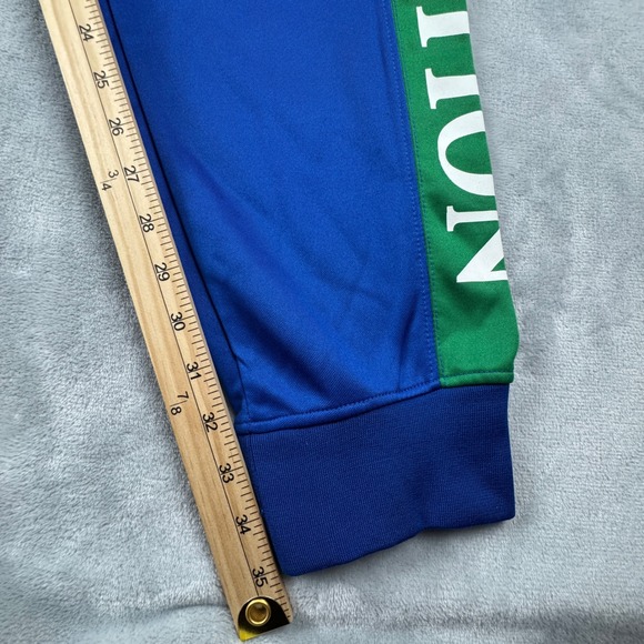 Parish Nation Mens Blue Green Drawstring‎ Track Joggers Athletic Logo Size 2X - Picture 14 of 16